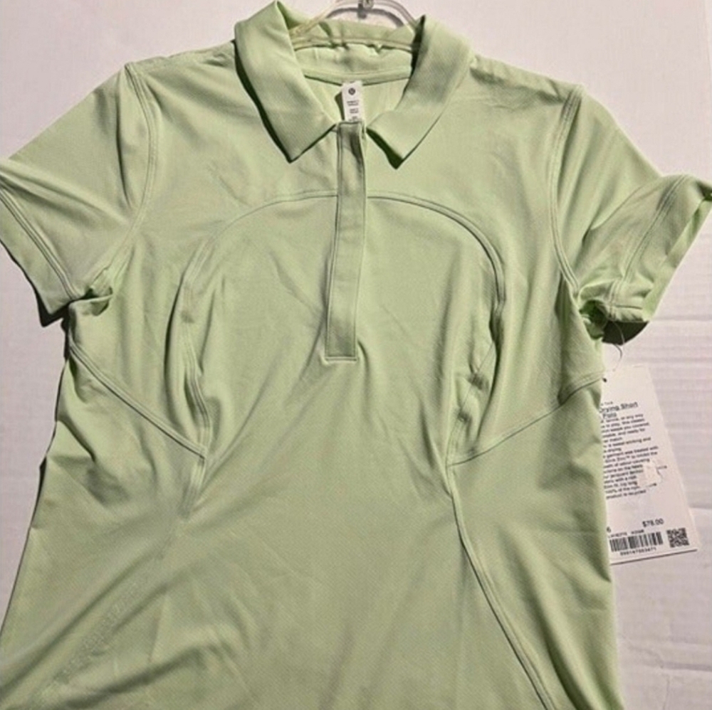 Lululemon Quick Drying Short Sleeve Polo Slim